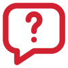 FAQ icon (Red)