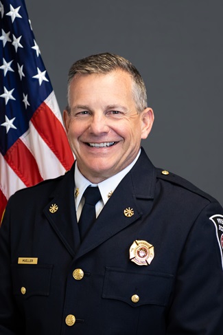 Portrait of Chief Mueller (Fire Marshal)