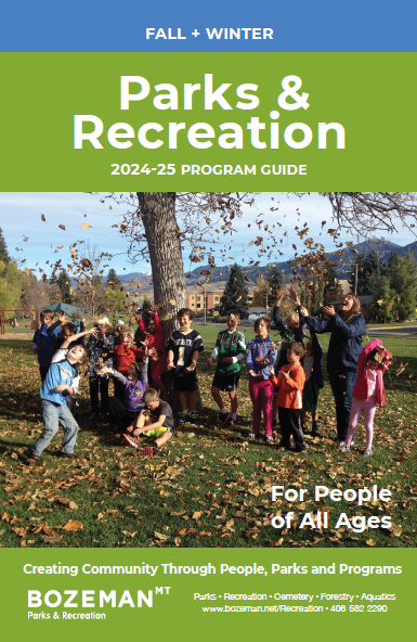 Parks and Recreation Fall and Winter 2024 Guide