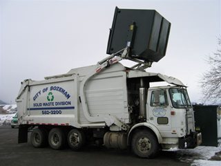 Image - City of Bozeman dump truck