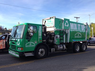 recycling truck