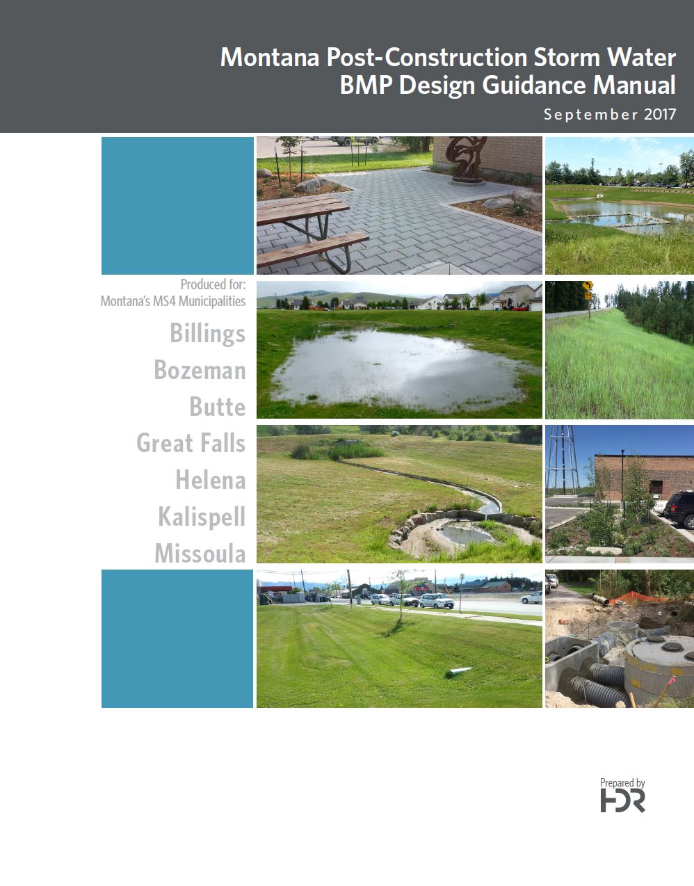 Image of stormwater facility design guidance manual