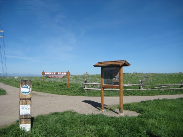 Burke Park kiosk