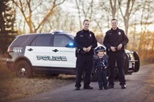 Image of BPD Officers (and Junior officer!)