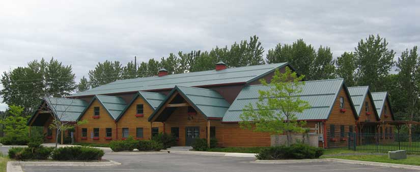 Story Mill Community Center - Side view